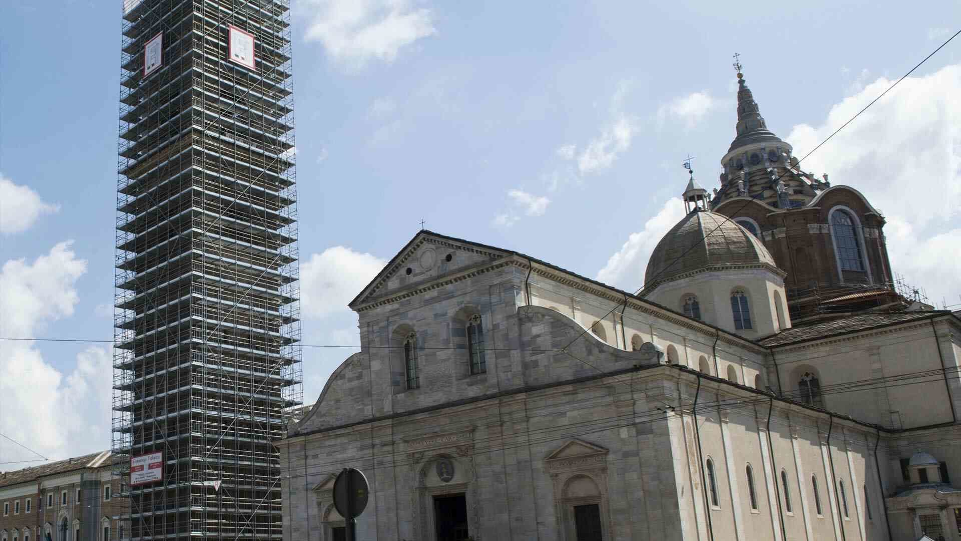 Fiammengo Federico - Restauro torre campanaria Duomo Torino