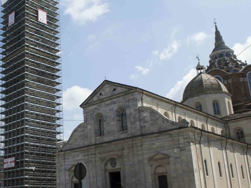 Fiammengo Federico - Restauro torre campanaria Duomo Torino